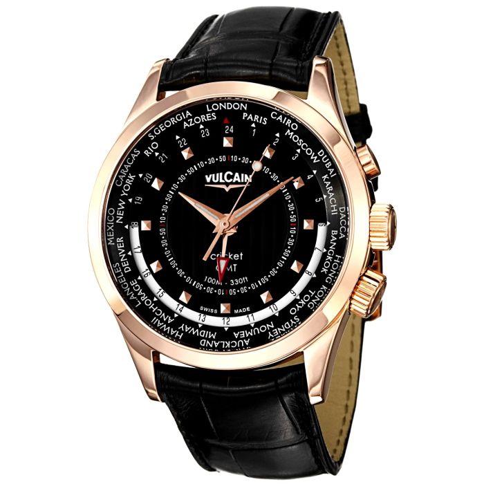 Vulcain Aviator Cricket GMT 2009 Men's Watch 100535.223L