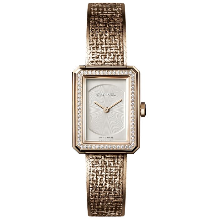 Chanel Boyfriend Tweed 28mm Ladies Watch H4881