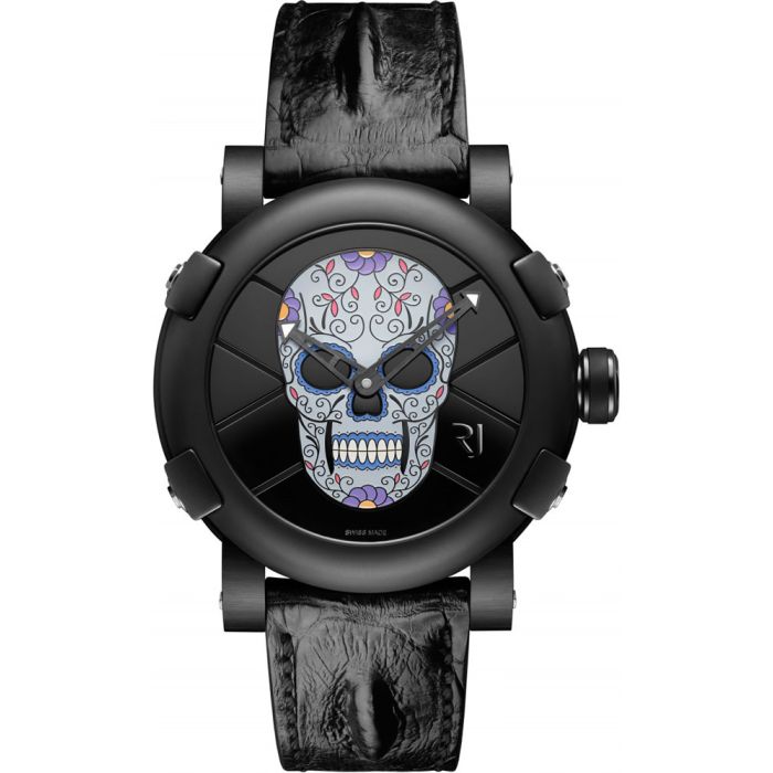 Romain Jerome Dia De Los Muertos Resucitado Azul Pastel Men's Watch RJ.T.AU.FM.001.13 Romain Jerome Dia De Los Muertos Resucitado Azul Pastel Men's Watch RJ.T.AU.FM.001.13
