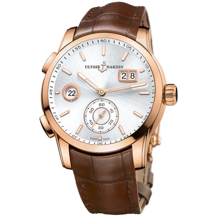 Ulysse Nardin Dual Time Manufacure Men's Watch 3346-126.91
