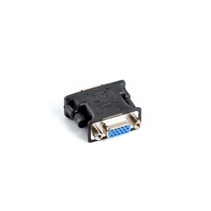 Lanberg AD-0012-BK video cable adapter DVI-I VGA (D-Sub) Black