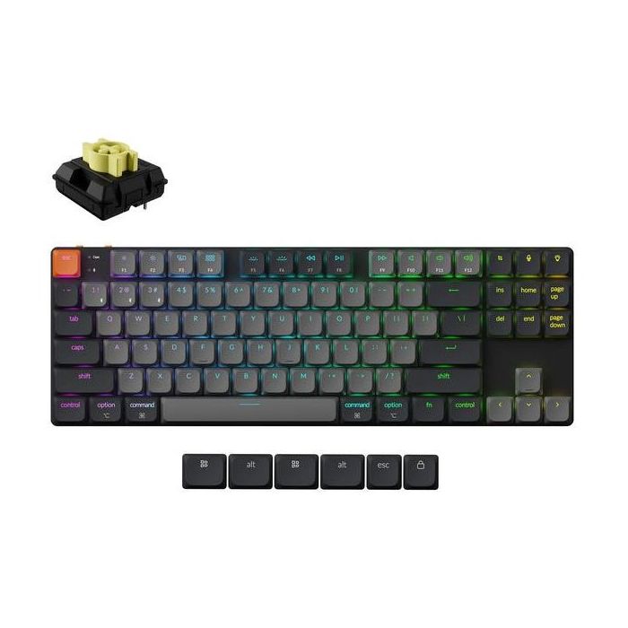 Keychron K1X-B4 Wireless Keyboard RGB Black (K1X-B4)