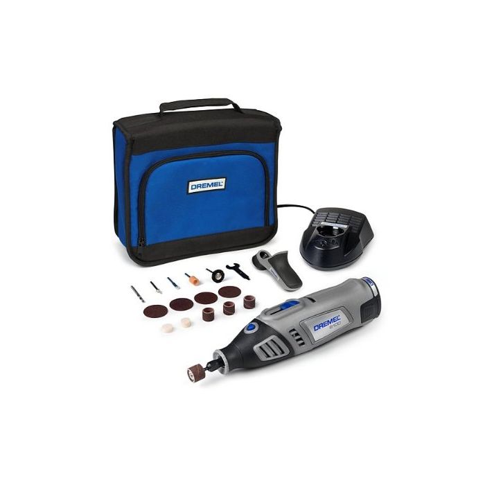 Dremel 8100 8100-1/15 7,2V Li-Ion rotācijas instruments ar 15 piederumiem (F0138100JA)