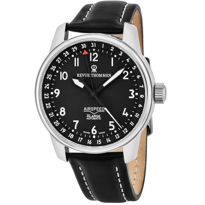 Revue Thommen Airspeed XL Automatic Pointer Date Men's Watch 16050.2537 Revue Thommen Airspeed XL Automatic Pointer Date Men's Watch 16050.2537