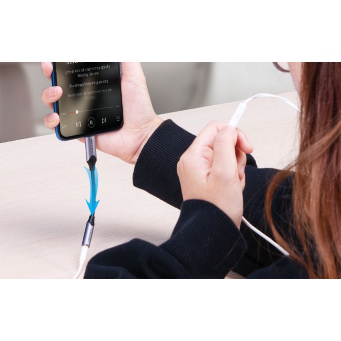 Vention BGMHA USB-C male to 3.5mm Jack 0.1M adapter