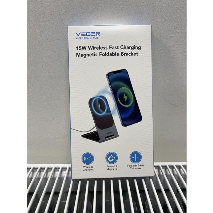 VEGER Y56 15W Wireless Fast Charging Magnetic Foldable Bracket