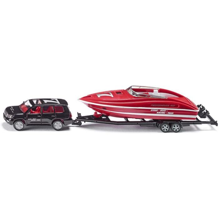 Siku Car with motorboat (2543)