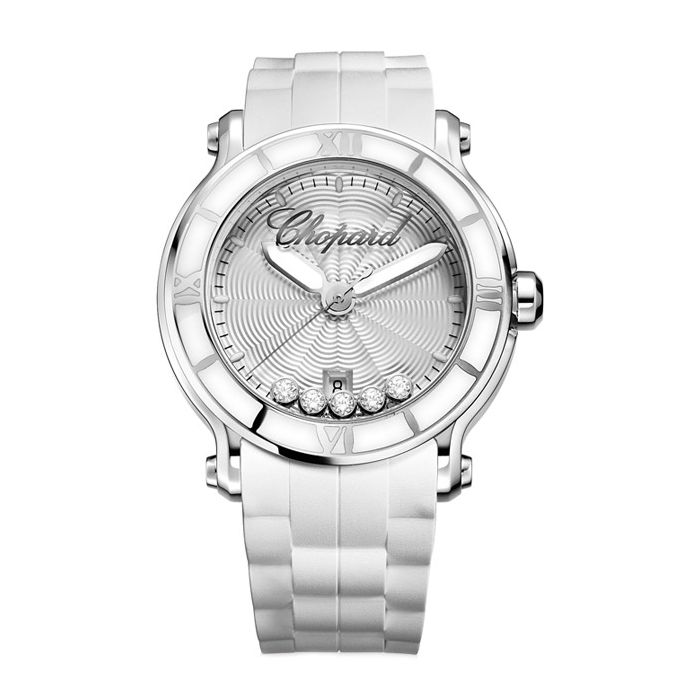Chopard Happy Sport Round Ladies Watch 288525-3002
