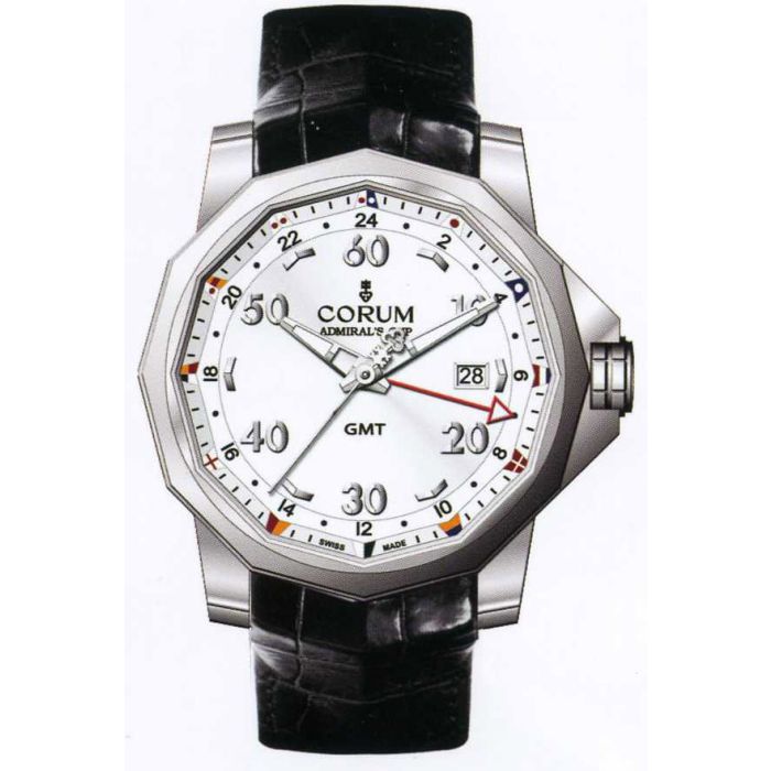 Corum Admirals Cup GMT 44 Men's Watch 383.330.20-0F81.AA12