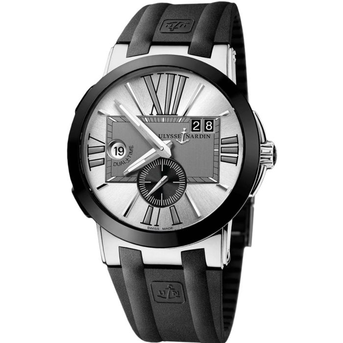 Ulysse Nardin Executive Dual Time Men's Watch 243-00-3-421