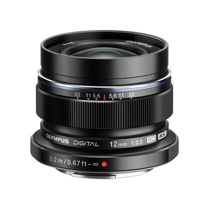 Olympus M.ZUIKO DIGITAL ED 12mm F/2 Black