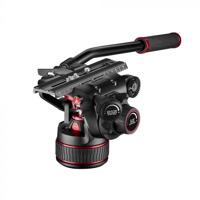 Manfrotto Nitrotech 612 Fluid Video Head With Continuous CBS