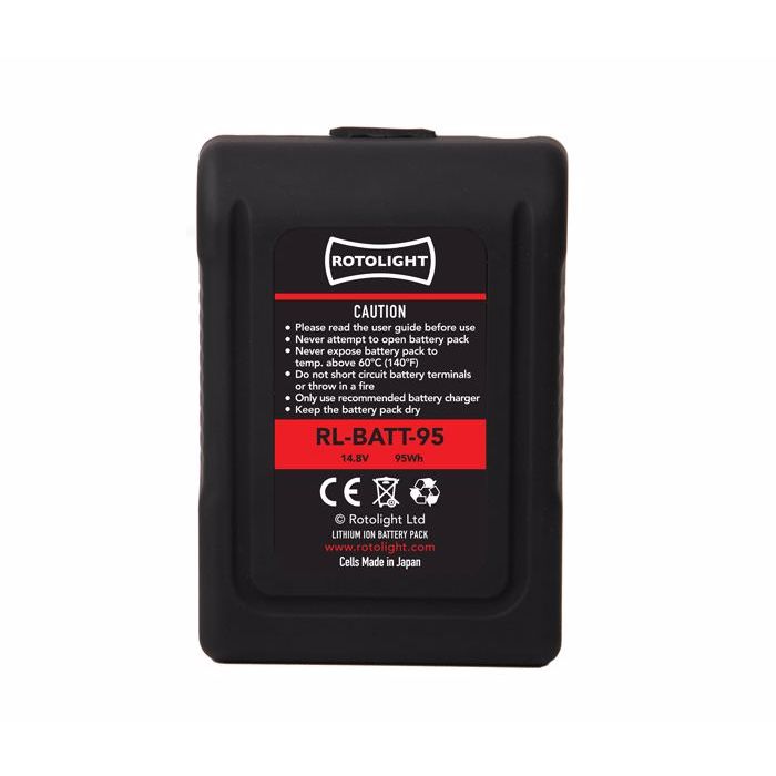 Rotolight 95 Wh V-Mount Battery for ANOVA and AEOS (RL-BATT-95)