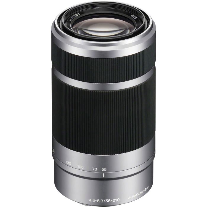 Sony E 55-210mm f/4.5-6.3 OSS (SEL55210) Silver