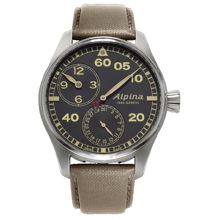 Alpina Startimer Pilot Manufacture Regulator Men's Watch AL-950BGR4S6
