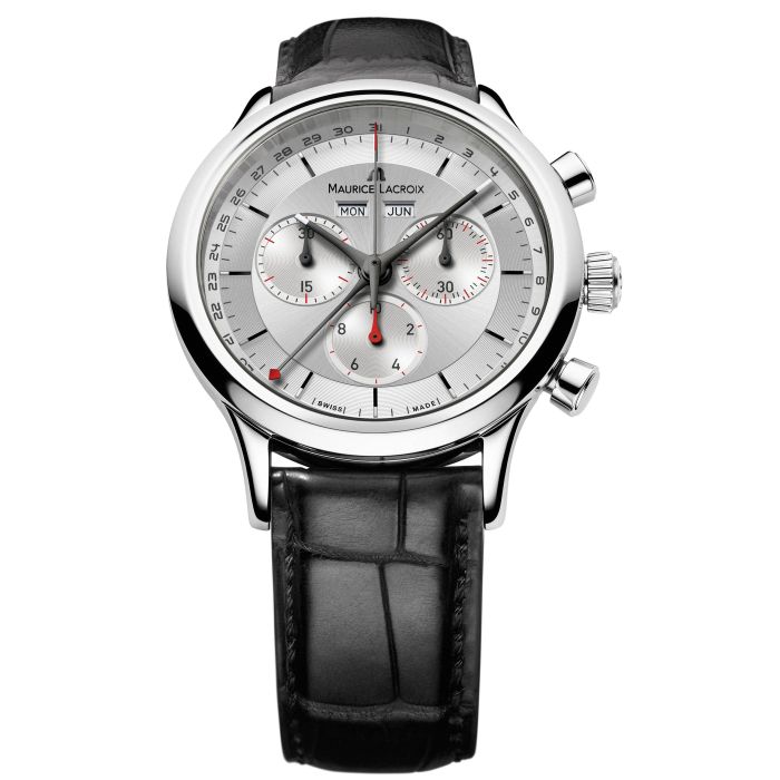 Maurice Lacroix Les Classiques Chronograph Automatic Men's Watch LC1228-SS001-131