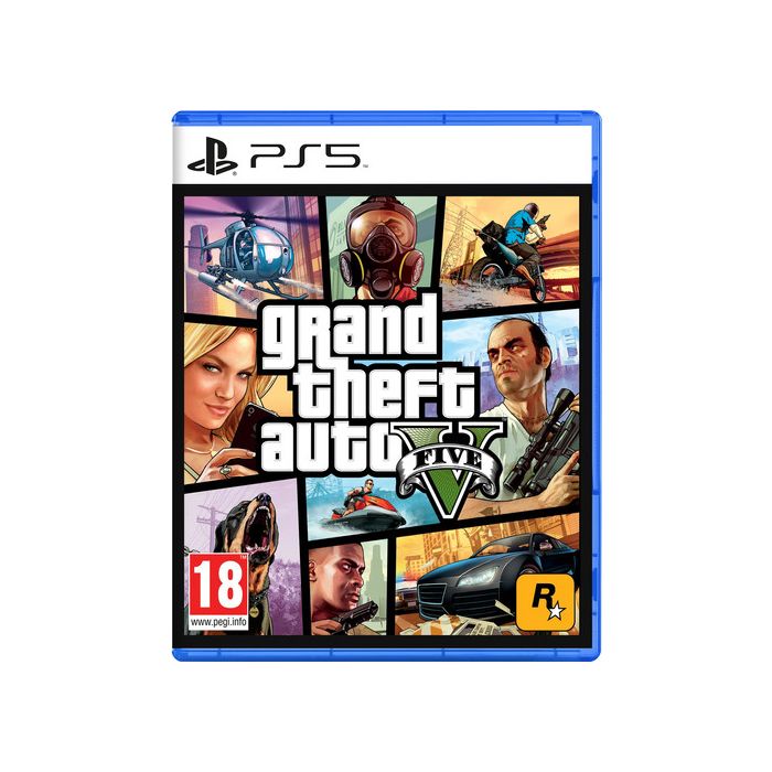 Sony PlayStation 5 Grand Theft Auto (GTA) V (5) (PS5) Sony PlayStation 5 Grand Theft Auto (GTA) V (5) (PS5)