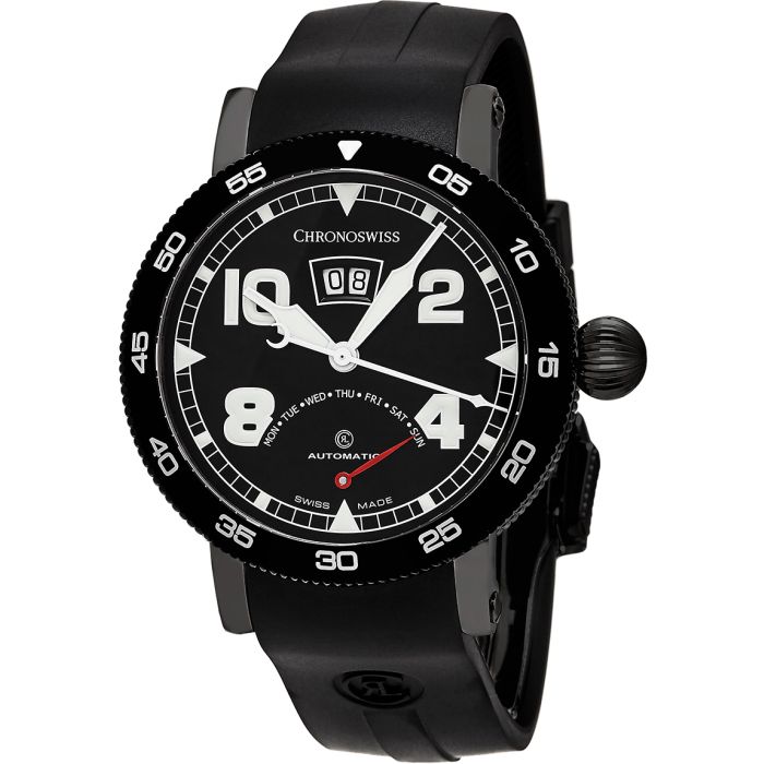 Chronoswiss Timemaster Retrograde Day Men's Watch CH-8145-BK Chronoswiss Timemaster Retrograde Day Men's Watch CH-8145-BK
