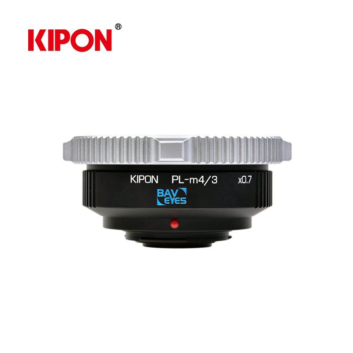Kipon Adapter Micro 4/3 Body PL Lenses (BAVEYES PL-MFT 0.7X) Kipon Adapter Micro 4/3 Body PL Lenses (BAVEYES PL-MFT 0.7X)
