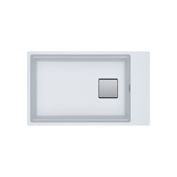Franke Kubus 2 KNG 110-62 Fragranite White 76x46 (125.0512.517)