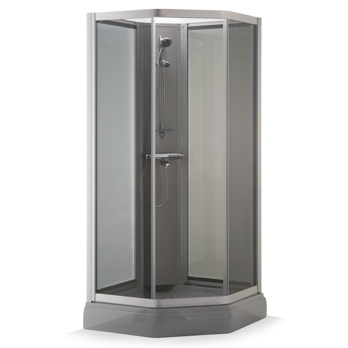 Baltijos Brasta VAIVA PLUSS Shower Enclosure 90x90 Transparent