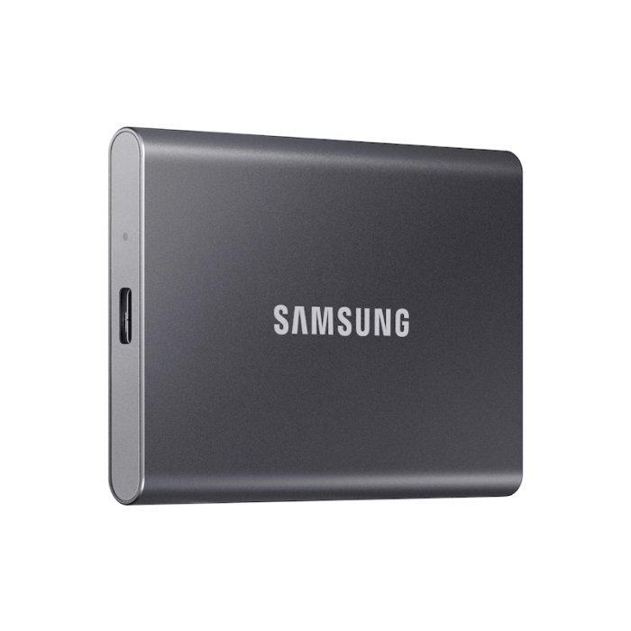 Samsung Portable SSD T7 USB 3.2 1TB (Gray) (MU-PC1T0T)
