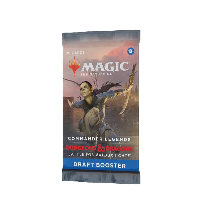 Wizards of The Coast MTG - Commander Legends Baldurs Gate Draft Booster (EN) Wizards of The Coast MTG - Commander Legends Baldurs Gate Draft Booster (EN)