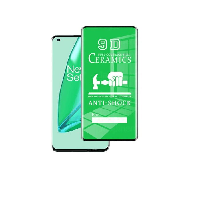 9D Anti-Shock Oneplus 9 Screen Protector Soft Ceramic Film (Ekrāna aizsargplēve)