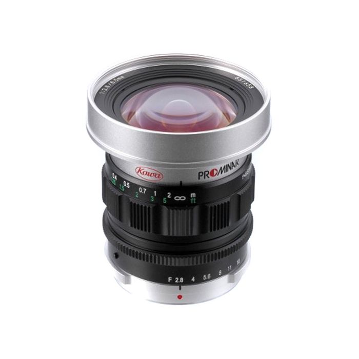 Kowa Prominar MFT 8.5mm f/2.8 Silver