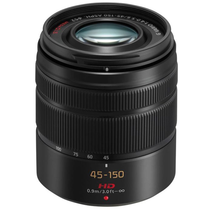 Panasonic LUMIX G VARIO 45-150mm f/4.0-5.6 ASPH. MEGA O.I.S. Black