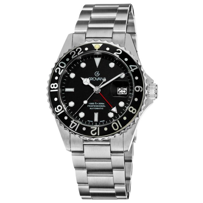 Grovana GMT Diver Men's Watch 1572.2137