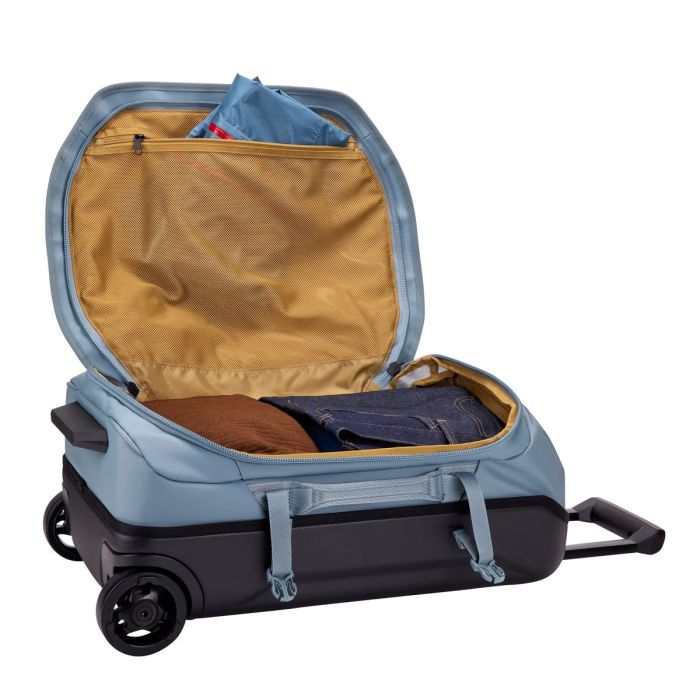Thule Chasm Carry-on Wheeled Duffel Suitcase 55cm Pond Gray Waterproof