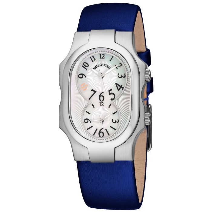 Philip Stein Signature Dual Time Ladies Watch 1NFMOPINBL Philip Stein Signature Dual Time Ladies Watch 1NFMOPINBL