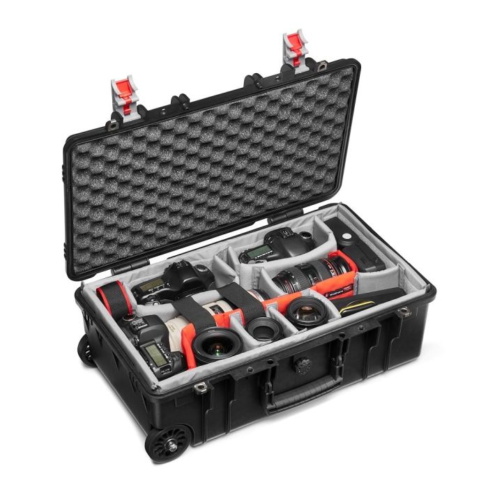 Manfrotto ProLight Reloader Tough-55 LowLid Carry-on Camera Roller Bag (MB PL-RL-TL55)
