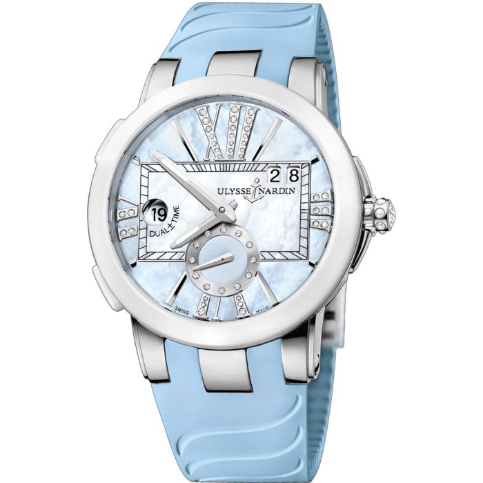 Ulysse Nardin Executive Dual Time Ladies Ladies Watch 243-10-3-393 Ulysse Nardin Executive Dual Time Ladies Ladies Watch 243-10-3-393