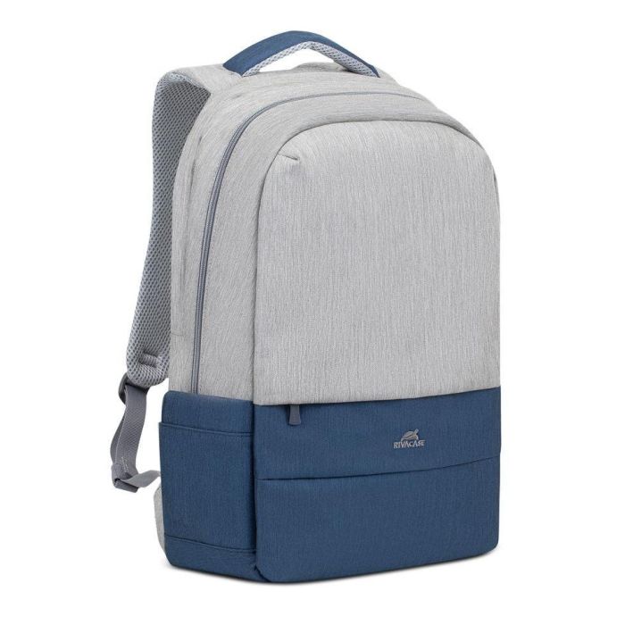 Rivacase Anti-Theft Backpack 17.3 inch Grey Dark Blue (7567GREY/DARKBLUE)