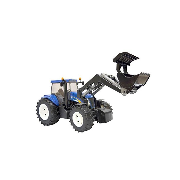 Bruder New Holland T8040 with Frontloader (03021)