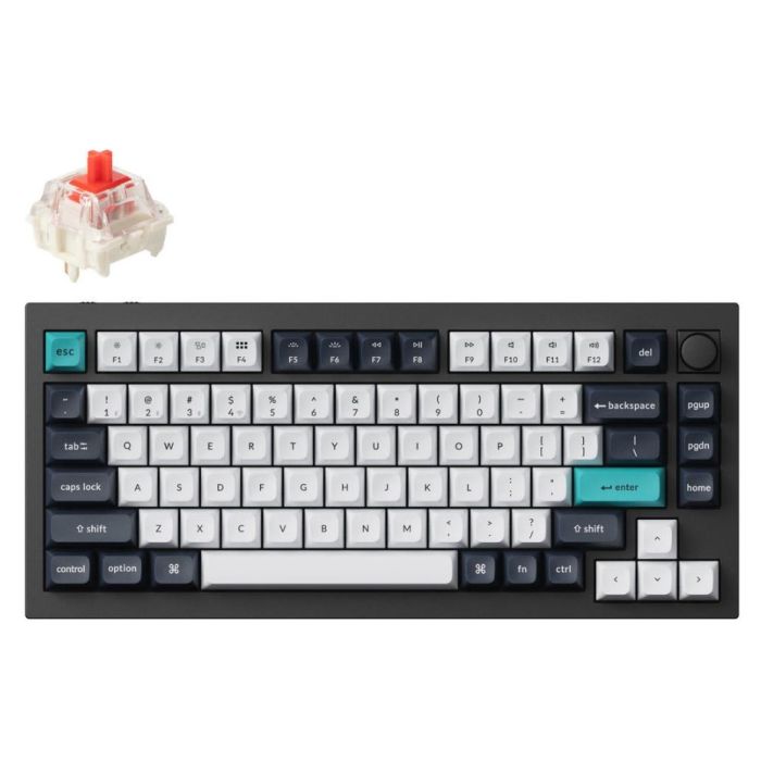 Keychron Q1 Max Wireless Keyboard RGB Carbon Black (Q1M-M1) Keychron Q1 Max Wireless Keyboard RGB Carbon Black (Q1M-M1)