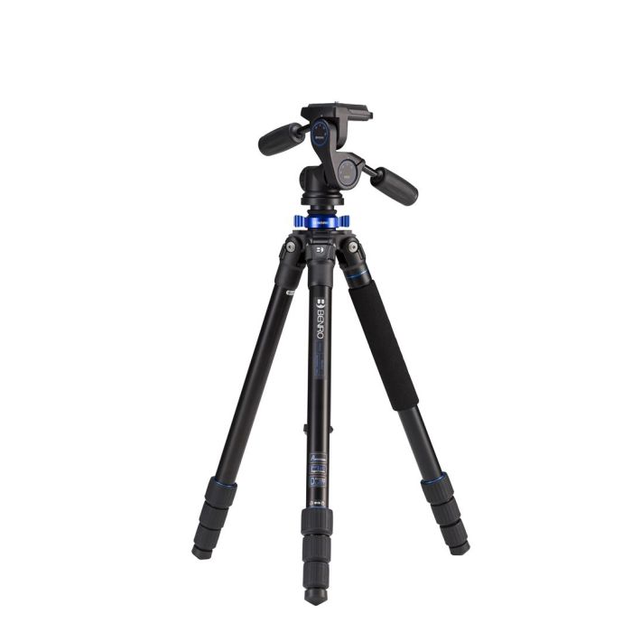 Benro TMA28AHD2 Series 2 Mach3 Aluminum Tripod with HD2 3-Way Pan/Tilt Head Benro TMA28AHD2 Series 2 Mach3 Aluminum Tripod with HD2 3-Way Pan/Tilt Head