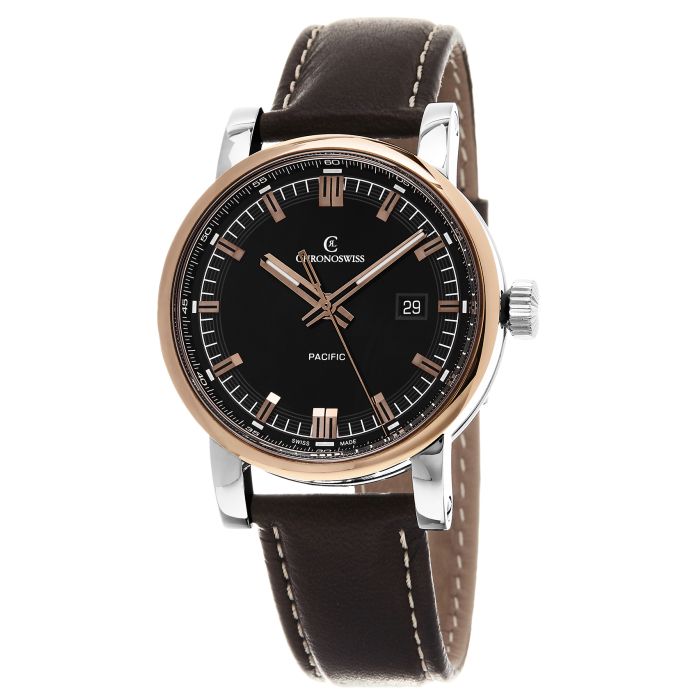 Chronoswiss Pacific Grand Pacific 43mm Men's Watch CH-2882BR-BK1