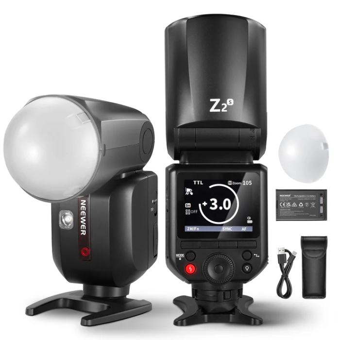 Neewer Z2-S Round Head Flash Speedlite for Sony