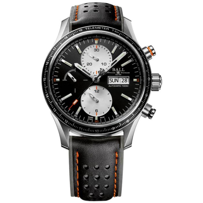 Ball Fireman Storm Chaser Pro Chronograph Men's Watch CM3090C-L1J-BK