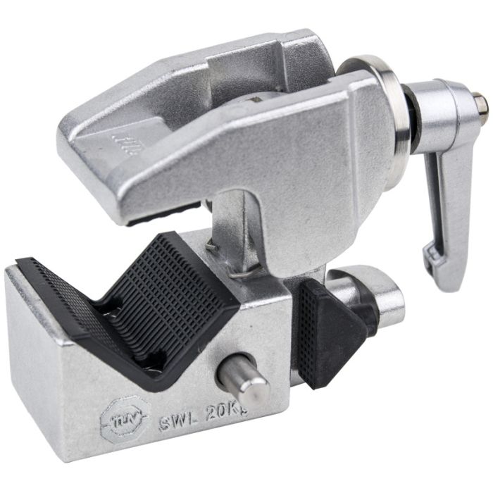 Kupo KCP-710 Convi Clamp with Adjustable Handle - Silver