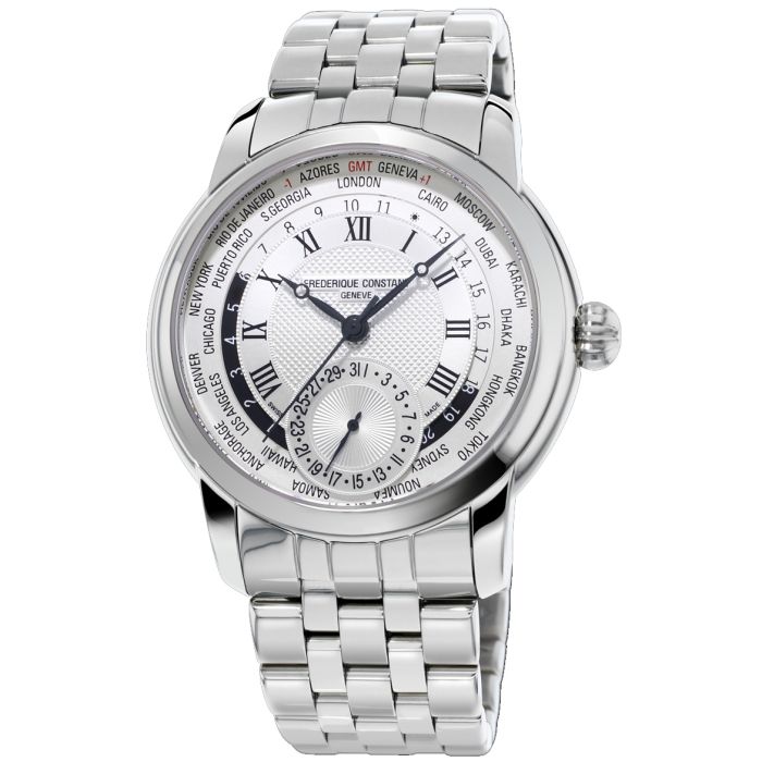 Frederique Constant Classics Worldtimer Men's Watch FC-718MC4H6B