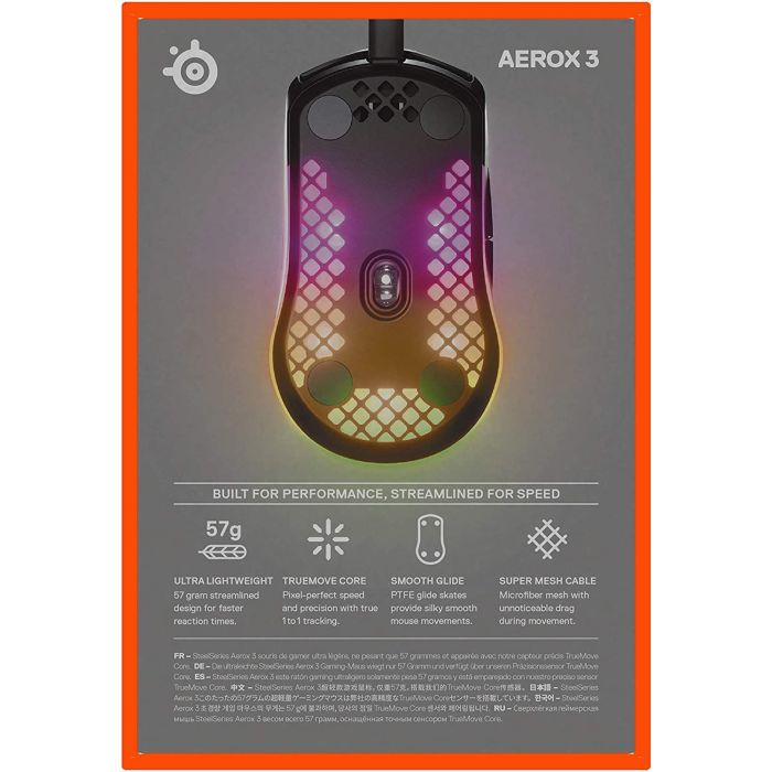 SteelSeries Aerox 3 Wired Black (62599)