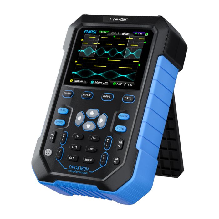 FNIRSI DPOX180H 2-in-1 Handheld Digital Phosphor Oscilloscope FNIRSI DPOX180H 2-in-1 Handheld Digital Phosphor Oscilloscope