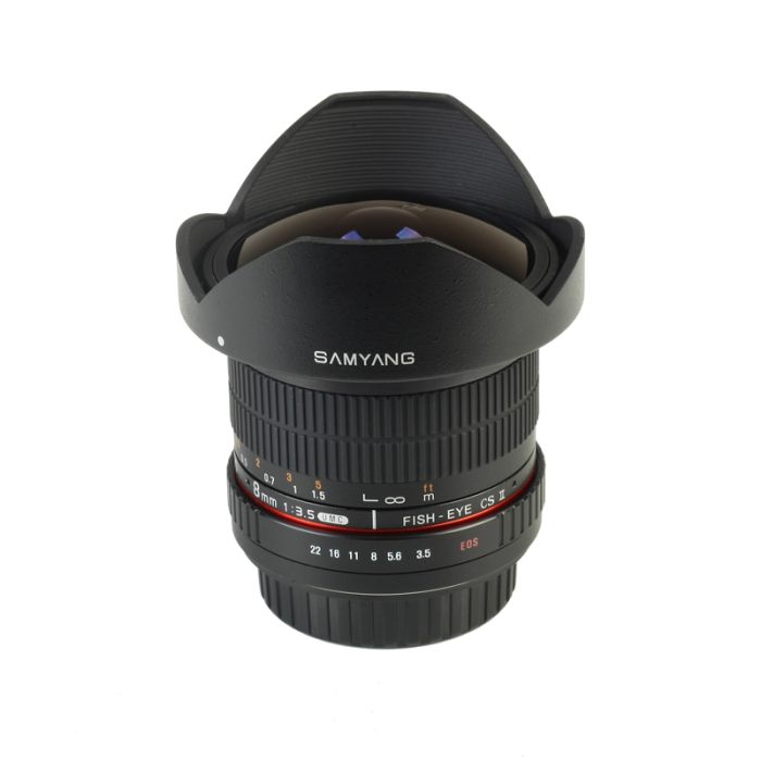 Samyang 8mm F/3.5 UMC Fish-Eye CS II Canon F
