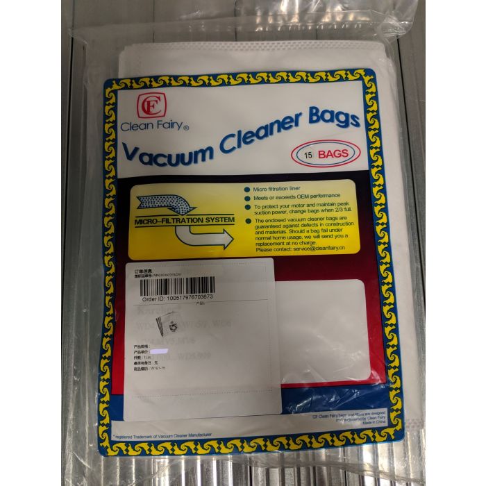 Clean Fairy Vacuum Cleaner 15 Bags