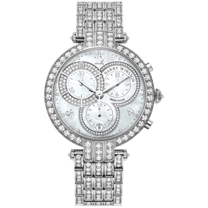 Harry Winston Premier Chronograph 40mm Ladies Watch PRNQCH40WW003