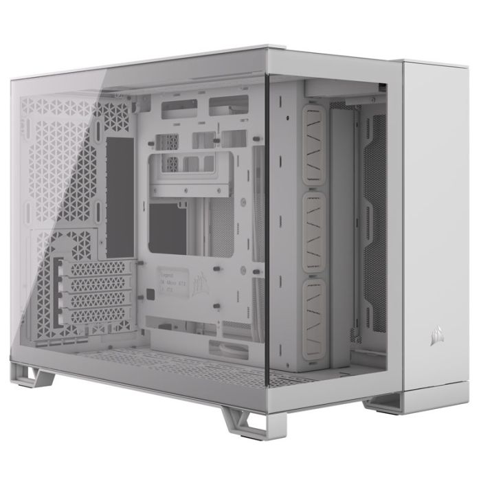 Corsair 250D Micro-ATX Case, Tempered Glass - white (CC-9011266-WW)